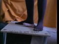 Nylon cock trampling board (preview, soon on onlyfans)