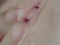 WET MASTURBATION, LUBRICATED VAGINA
