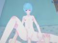 Rei Ayanami and I have intense sex in the bedroom. - Neon Genesis Evangelion POV Hentai