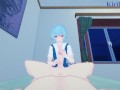 Rei Ayanami and I have intense sex in the bedroom. - Neon Genesis Evangelion POV Hentai