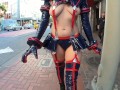 Teaser - Cosplay In the streets with lots of nip slip!