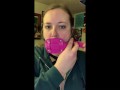 takes 4" dildo gag training teaser