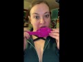 takes 4" dildo gag training teaser
