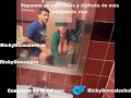 Follando en el bañito de su casa con nueva chica peruanita