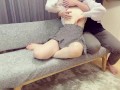 ソファーでお昼寝中の彼女に触ったら我慢できず美乳を揉みしだく - 日本人/素人カップル/個人撮影/ハメ撮り