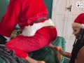 Sexy Santa Gives the last Gift of Christmas