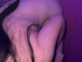 I let a bunch of guys creampie me at the Gloryhole