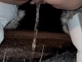Desperation Pee in snow in - 21 weather on random road