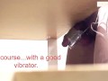 Edging 3 times cumshot handsfree with vibrator egg toy. Homemade solo amateur neighbors watching