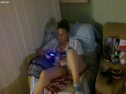 Gamer Girl Smoking Cigarettes In Bra and Panties Part 6 (Close Up)Visit Her Channel For Other Videos