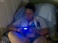 Gamer Girl Smoking Cigarettes In Bra and Panties Part 7 (Close Up)Visit Her Channel For Other Videos