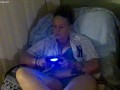 Gamer Girl Smoking Cigarettes In Bra and Panties Part 7 (Close Up)Visit Her Channel For Other Videos