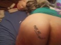 Mistress Spanks Chub Slaves Naked Ass 100 Times!