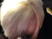 Sucking bbc on the 10th floor suit at the Omni hotel! Sucking bbc all day and night! Pt2🔥🎉🎊💦🥳