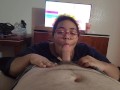 Getting Head from Pregnant Ebony BBW