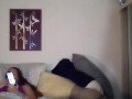 I Watch Perverted Hot Latino Jack Off and Tell Him To Cum On Himself