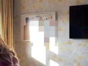 WATCH MY BIG BOOTY SHAKE WHILST I RIDE PATHETIC CUCK HUBBYS SMALL COCK