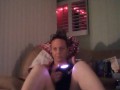 Filming Up Her Dress While She Plays Video Games and Smokes Cigarettes
