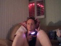 Filming Up Her Dress While She Plays Video Games and Smokes Cigarettes