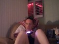 Filming Up Her Dress While She Plays Video Games and Smokes Cigarettes