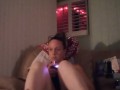 Filming Up Her Dress While She Plays Video Games and Smokes Cigarettes
