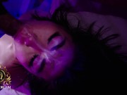 Black Guy Throat Fucks Sexy Asian Woman with BBC