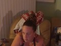 Filming My Roommate and Getting Panty Views While She Plays Video Games