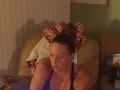 Filming My Roommate and Getting Panty Views While She Plays Video Games