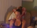 Filming My Roommate and Getting Panty Views While She Plays Video Games