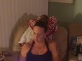 Filming My Roommate and Getting Panty Views While She Plays Video Games