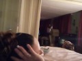 Latino Thug Twerking His Thick Juicy Ass While Deep In Her Pussy and Cute Busty White Girl Loves It