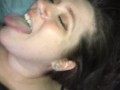 Wife gets surprise facial 💦💦🧖‍♀️