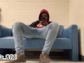 Quick Nut On The Waiting Room Couch