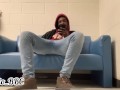 Quick Nut On The Waiting Room Couch