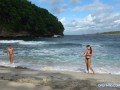 DEEP BLOWJOB FROM HOT BRUNETTE STRANGER ON THE BEACH!