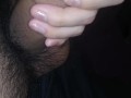 Masturbating my boyfriend while we're home alone, he has a thick dick😋