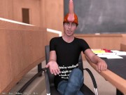 BEING A DIK #27 - Handjob in the classroom with my teacher - Gameplay commented