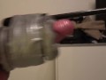 FUCKING MACHINE FLESHLIGHT QUICKSHOT HANDSFREE EPIC ORGASM SESSION - 10 DAYS WITHOUT CUM