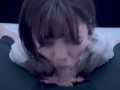 エロ精子をごっくんして「ごちそうさま」と言ってしまう痴女な彼女 cum in mouth gokkun
