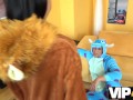 VIP4K. Pajama party pounding with sexy Vanessa Decker
