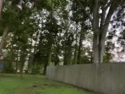 Pissy Emmy - Milf Sucks Dick In Backyard