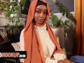 No Nut November FAILED: Big Titted Hijab Babe Lily Starfire Made Me Cum On Her Face - Hijab Hookup