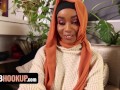 No Nut November FAILED: Big Titted Hijab Babe Lily Starfire Made Me Cum On Her Face - Hijab Hookup