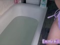 Ich Spritze ab!!! 18 Jahre Skinny Teeny Squirt in der Badewanne :)