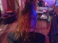 White Girl Twerking and Shaking Ass