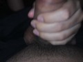 Masturbating my boyfriend while no one is home, he has a thick and hard dick 😋💦🔥
