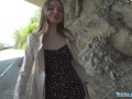 Public Agent - Young Ukrainian girl waiting to meet friends agrees to have sex outside on camera with big dick stranger