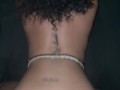 Sexy curly head ebony milf loves backshots from daddy bbc