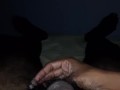  girlfriend jerking boyfriend dick until cum on belly