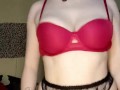cum when i squirt for you, handsome - goth pawg fishnet striptease mutual orgasm joi